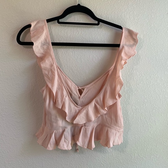 F21 sleeveless ruffle top - Picture 7 of 7